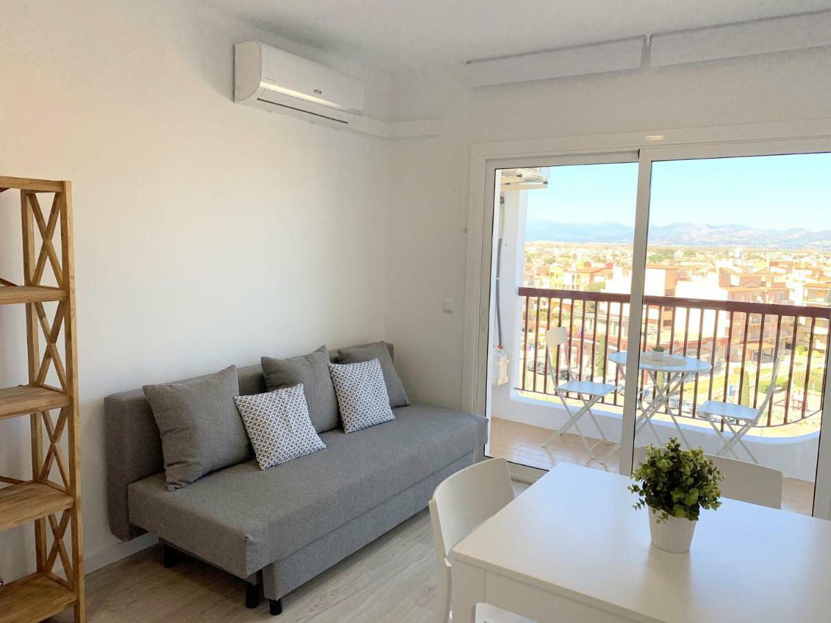 Apartamento 1ª Linea De Mar -Wifi- Aire Acondicionado เอมปูเรียบราบา ภายนอก รูปภาพ
