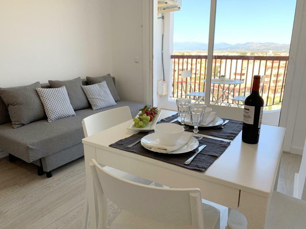 Apartamento 1ª Linea De Mar -Wifi- Aire Acondicionado เอมปูเรียบราบา ภายนอก รูปภาพ